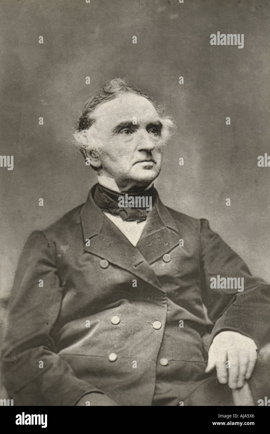 Justus von Liebig, deutscher Chemiker, 1866. Artist: Unbekannt Stockfoto