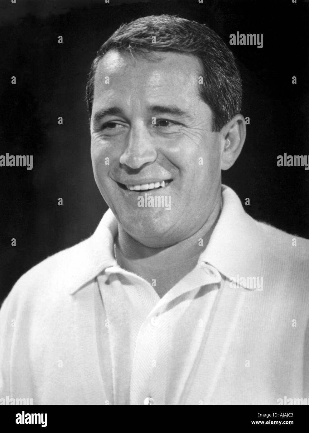 PERRY COMO U.S. Sänger Stockfoto