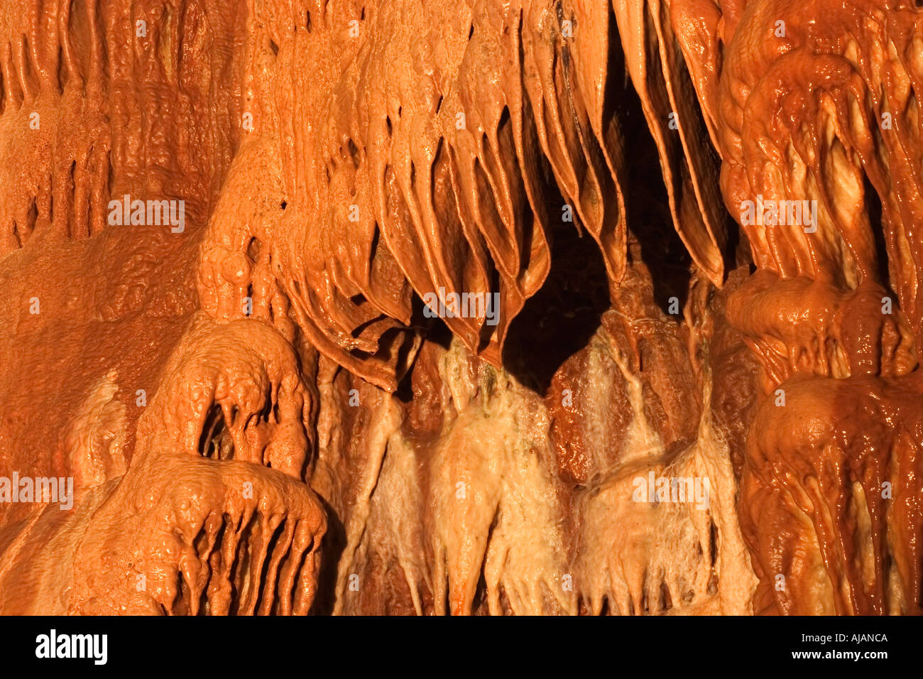 Goughs Schauhöhle in Cheddar Gorge in Somerset, England Stockfoto
