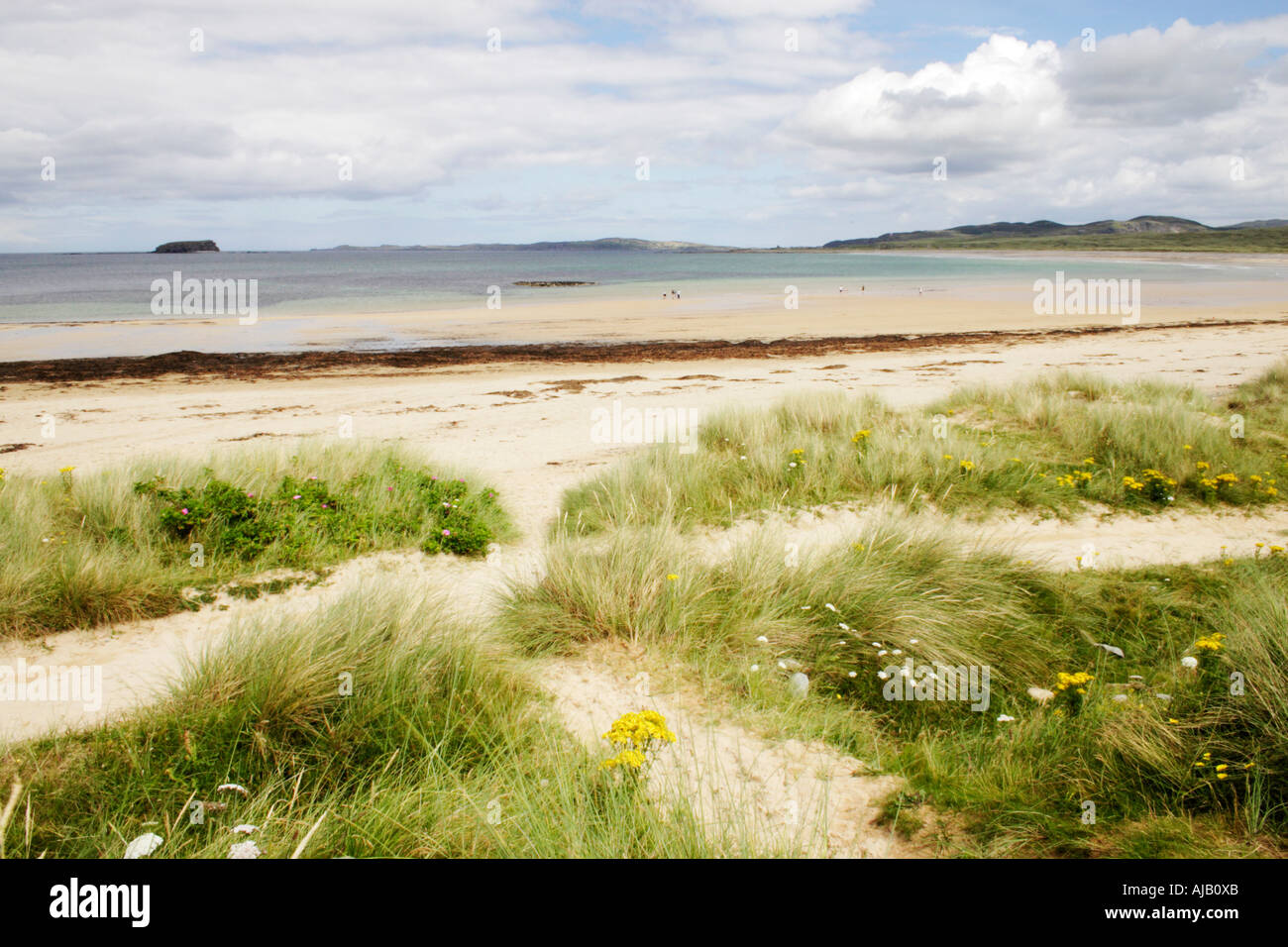 Pollan Strang in Ballyliffin, Inishowen, Donegal, Eire. Stockfoto