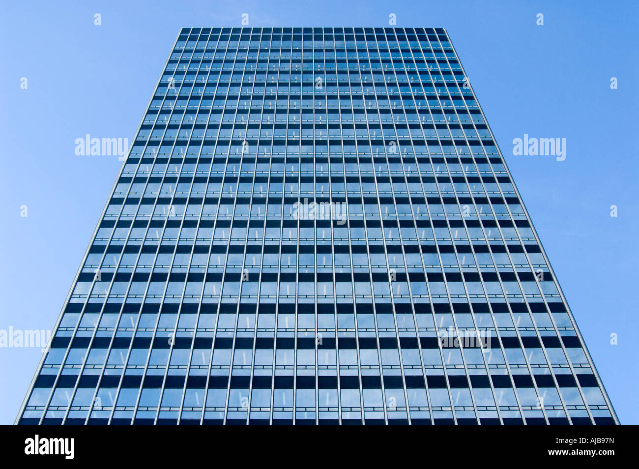Bürogebäude Manchester UK Stockfoto