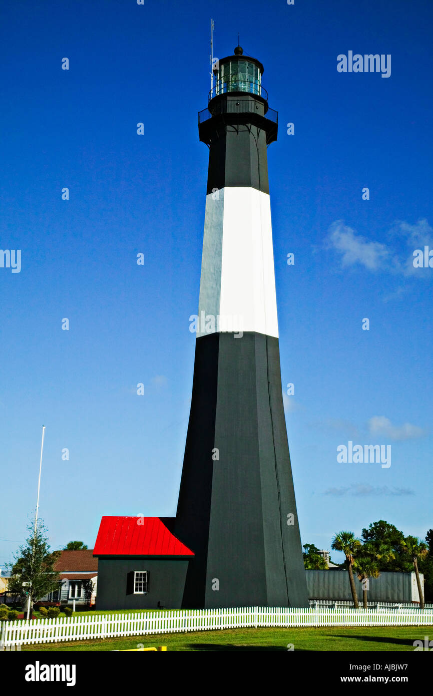 Leuchtturm-Savannah Stockfoto