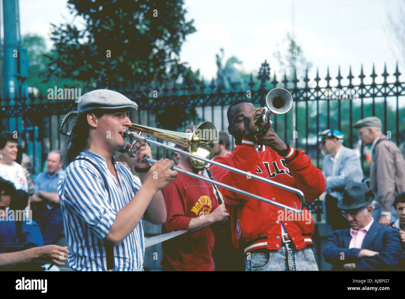 New Orleans Jazz Band - 2 Stockfoto