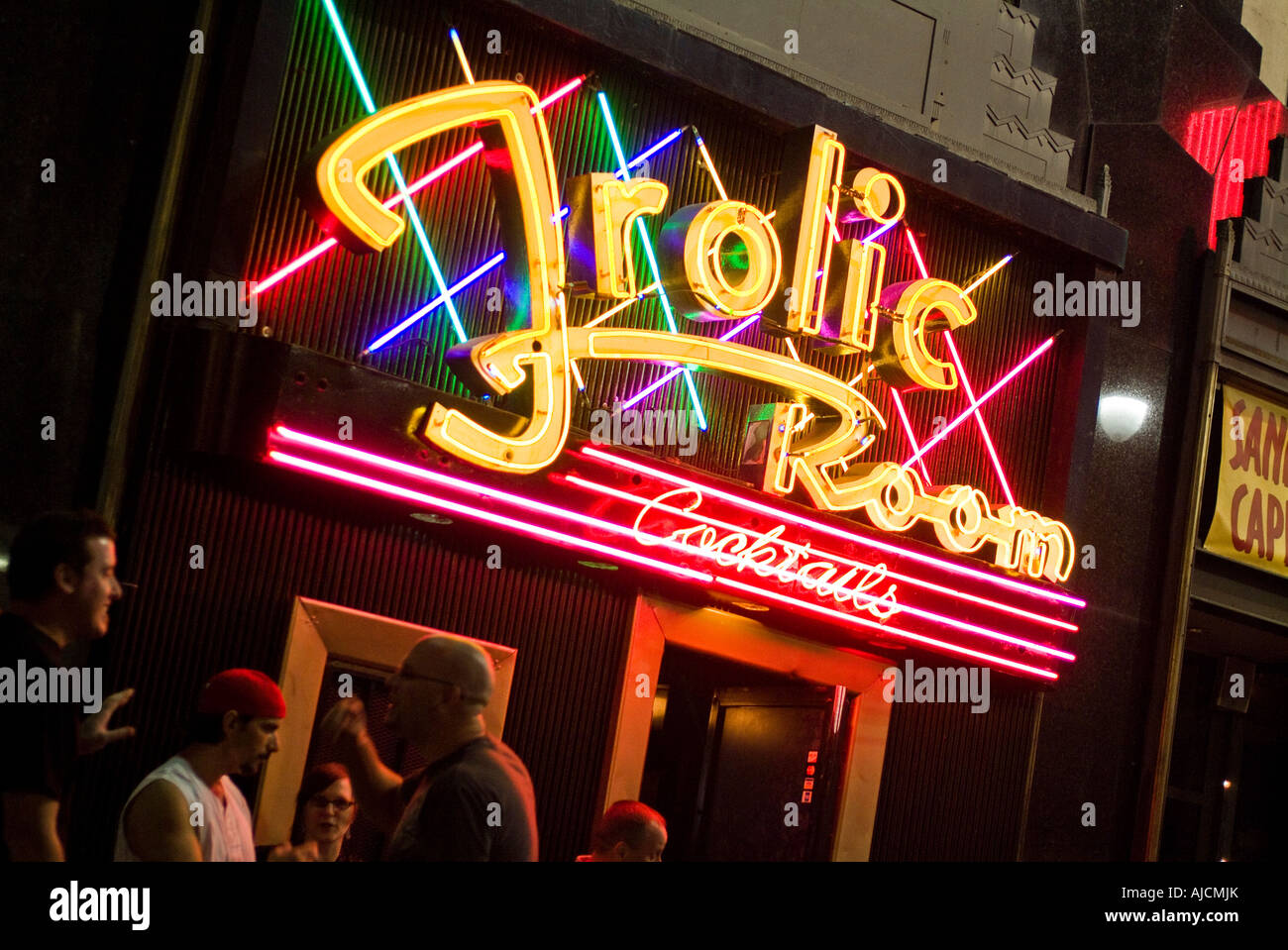Leuchtreklame Von Frolic Zimmer In Los Angeles Kalifornien