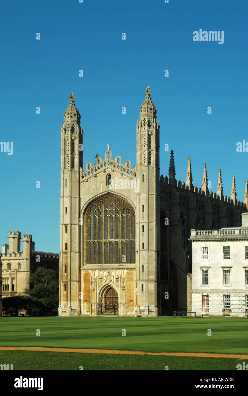 Universitätsstadt Cambridge Kings College Chapel Stockfoto