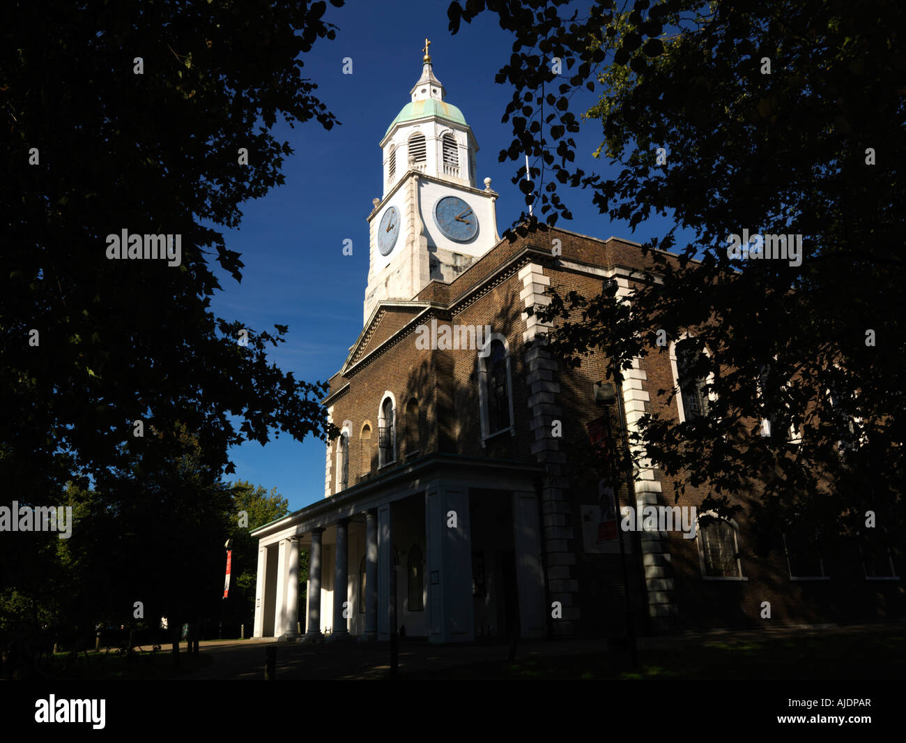 Kirche der Heiligen Dreifaltigkeit Clapham Common London England Zentrum der Abolitionist Bewegung 1807 Stockfoto