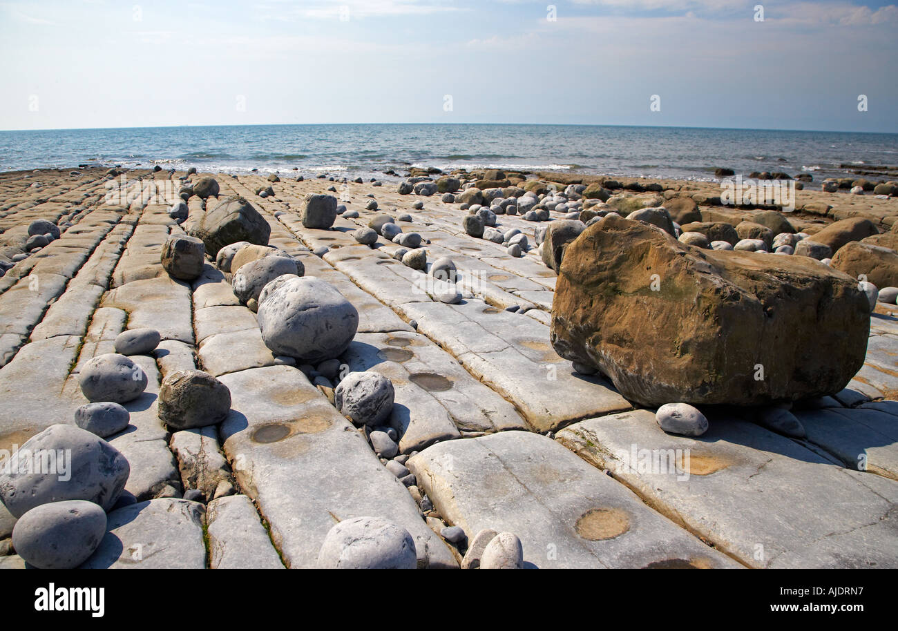 Glamorgan Heritage Coast, Llantwit Major, Glamorgan, Wales, UK Stockfoto