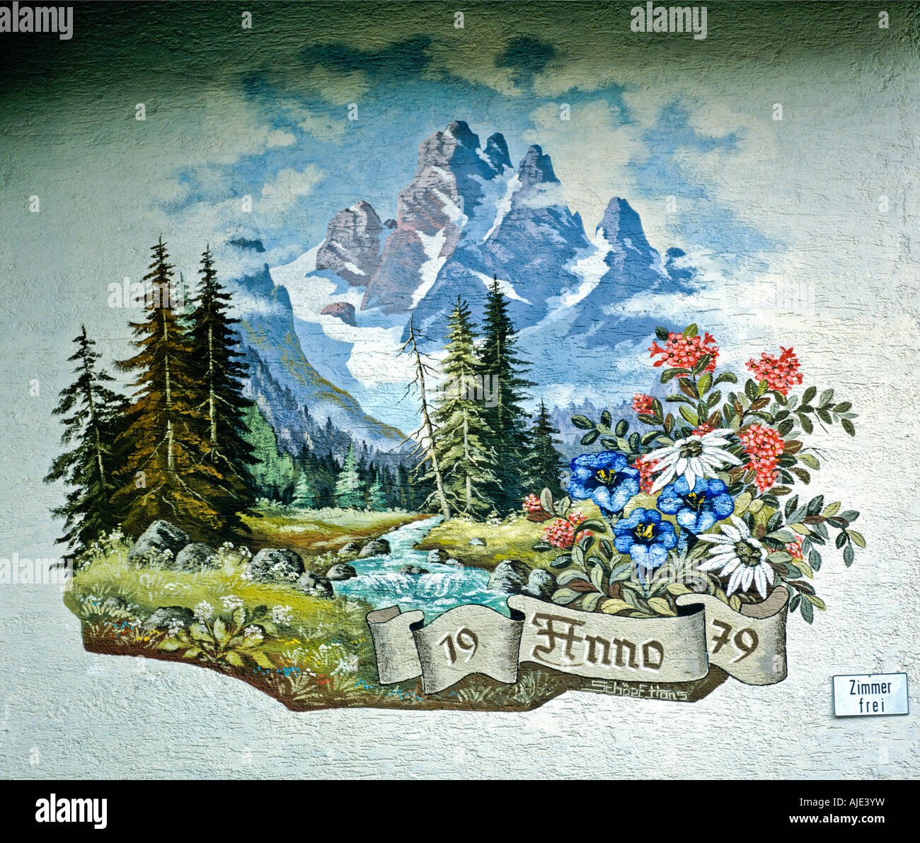 Bayerische Wandmalerei Stockfotos Und Bilder Kaufen Alamy
