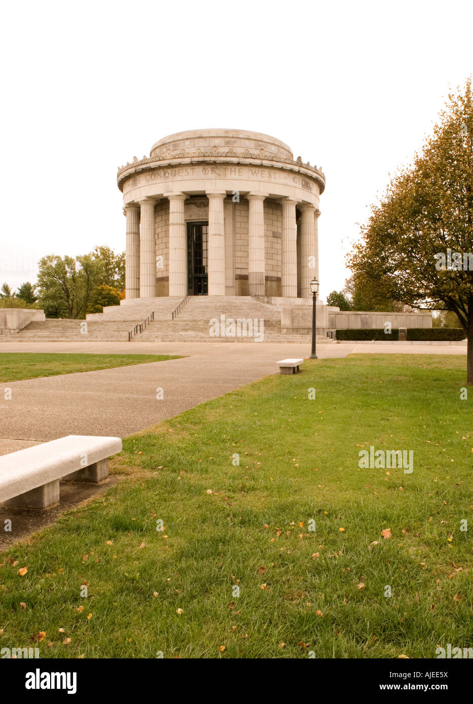 George Rogers Clark National Historical Park Vincennes Indiana USA Stockfoto