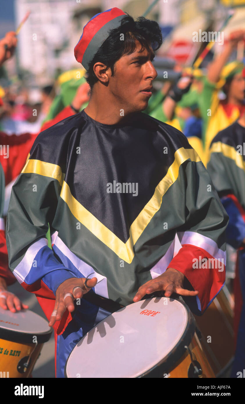 Karneval Loule Algarve Portugal Stockfoto