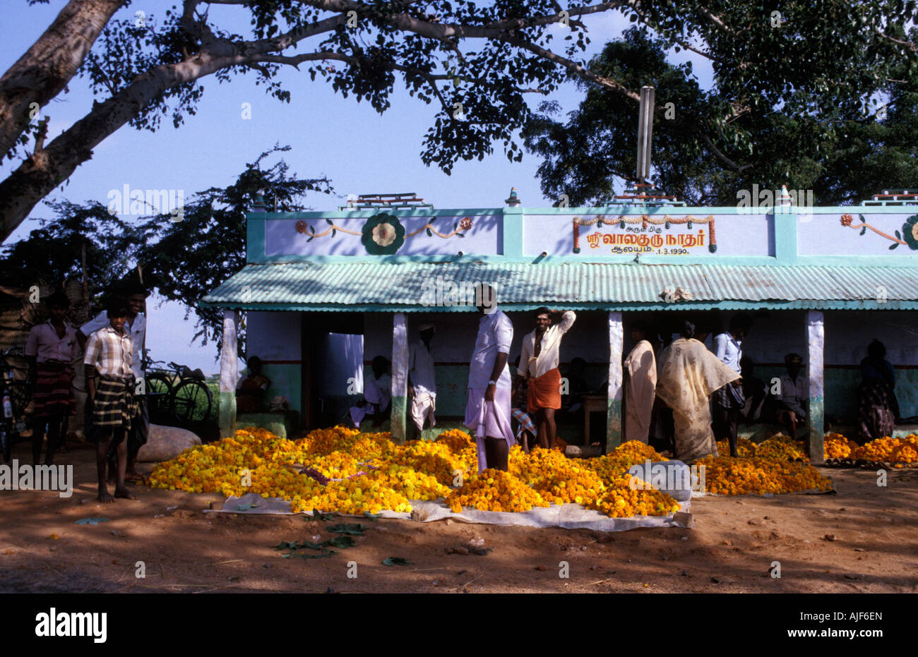 Südindien Kerala Cochin Markt Stockfoto