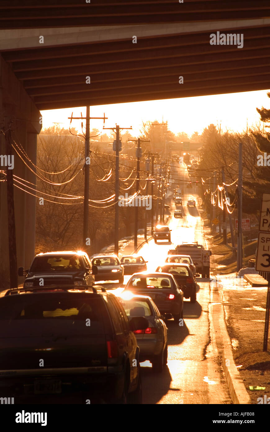 Rush Hour Traffic Stockfoto