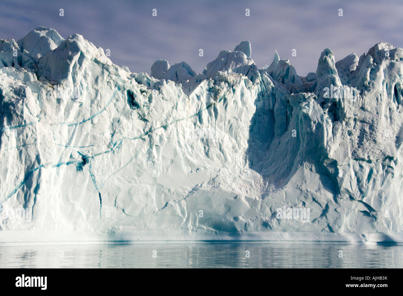 Monaco-Gletscher in der Svalbard-Inseln, Spitzbergen in der Arktis Stockfoto