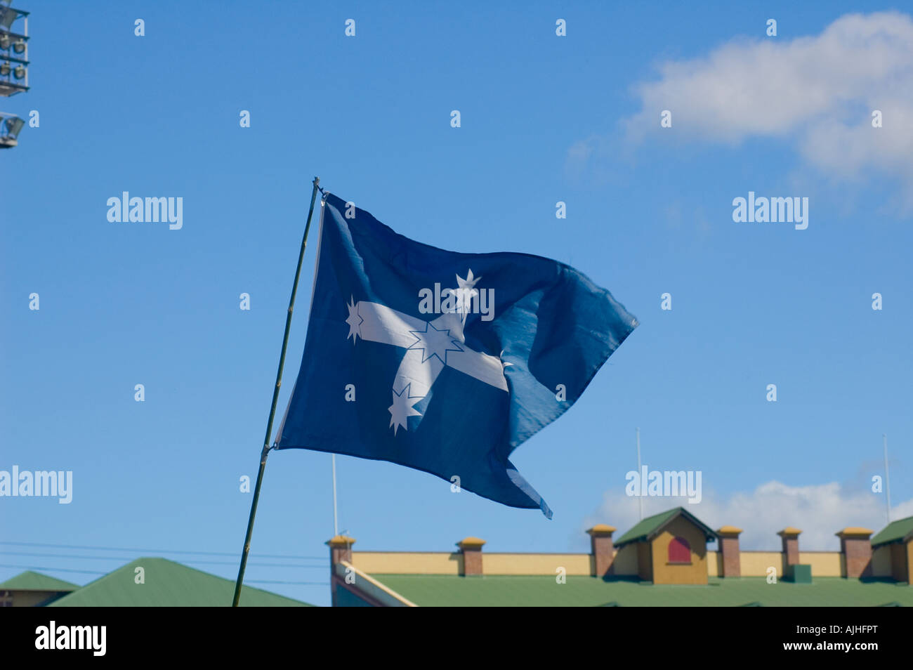 Southern cross eureka Republik Flagge Australien Stockfoto