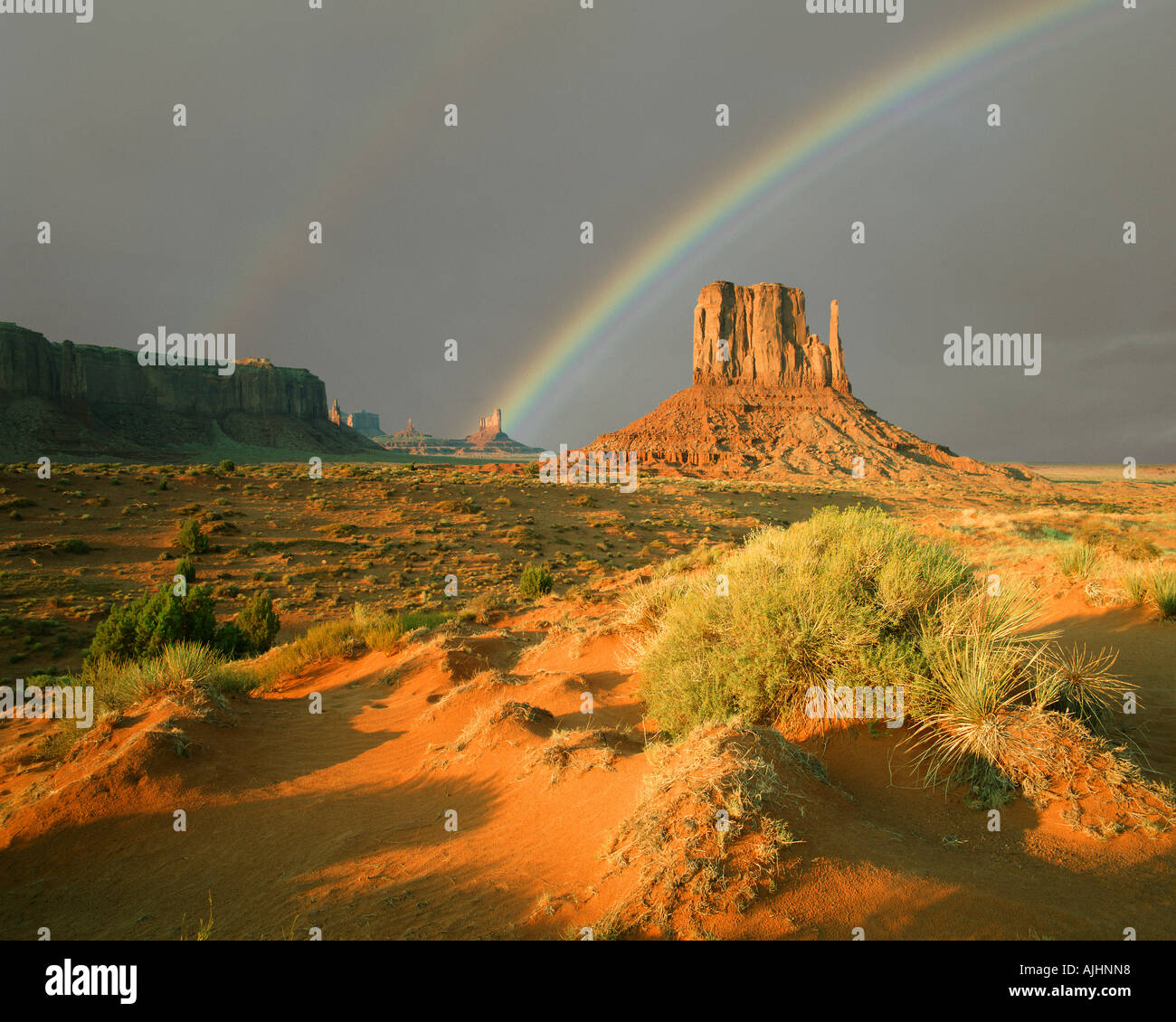 USA - ARIZONA: Monument Valley Navajo Tribal Park Stockfoto