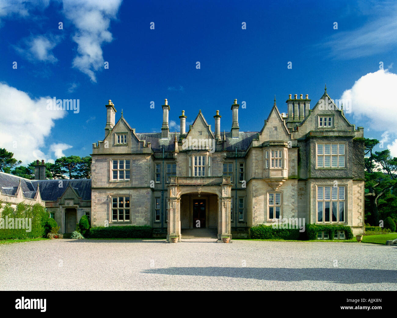 Die viktorianischen stattliche Haus des Muckross House, Killarney, Kerry, Irland, zugänglich für die Öffentlichkeit Stockfoto