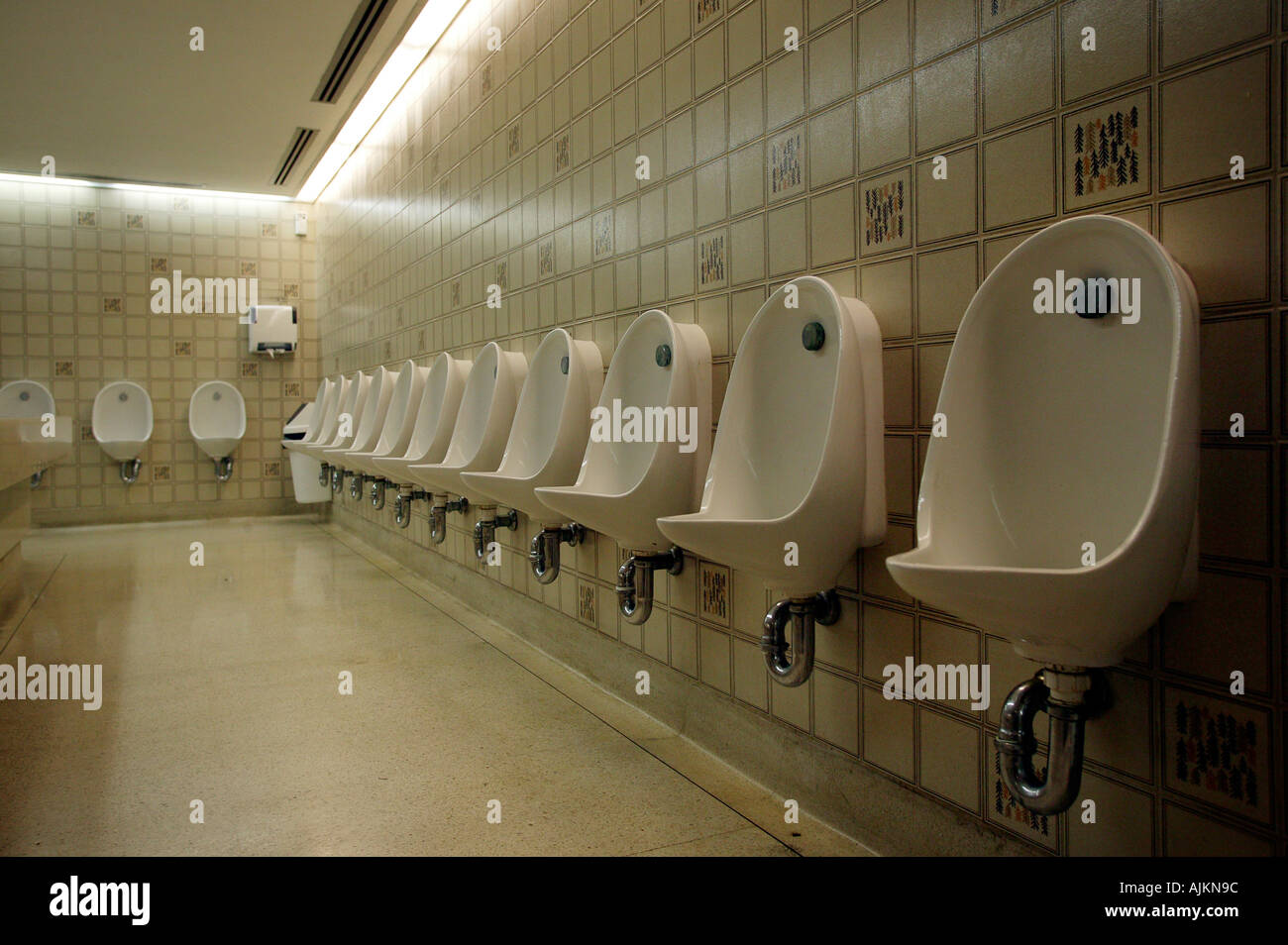 Urinale London Stockfoto