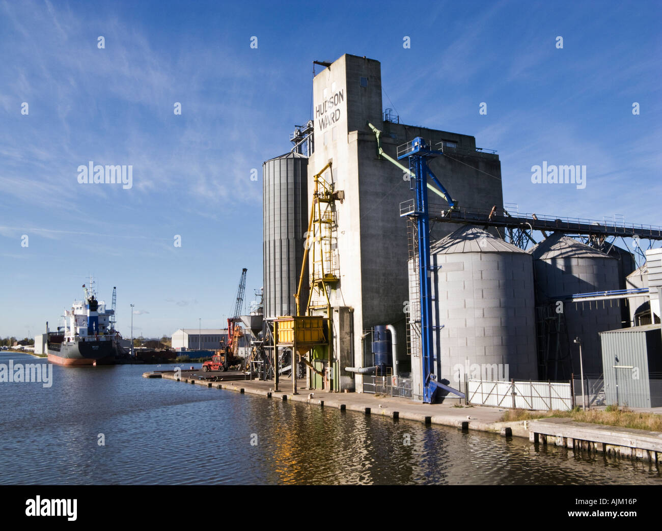 Port-Docks in Goole, East Yorkshire, UK Stockfoto