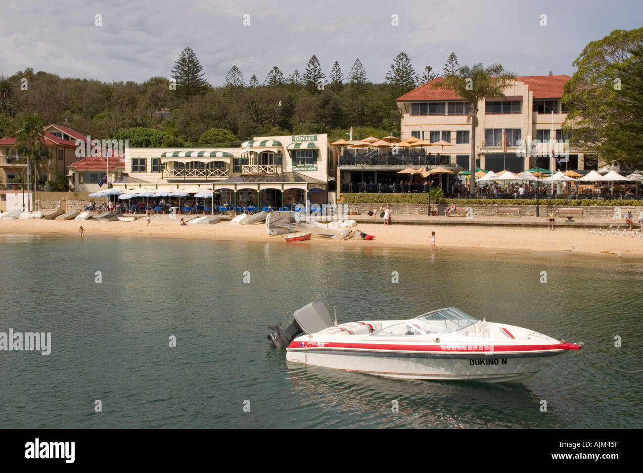 Doyles auf der Beach Seafood Restaurant und Pub in Watsons Bay am Hafen von Sydney Stockfoto