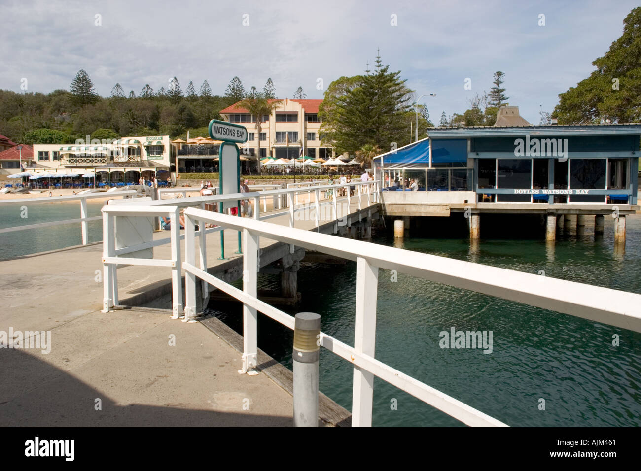 Doyles Restaurants und Pub in Watsons Bay am Hafen von Sydney Stockfoto
