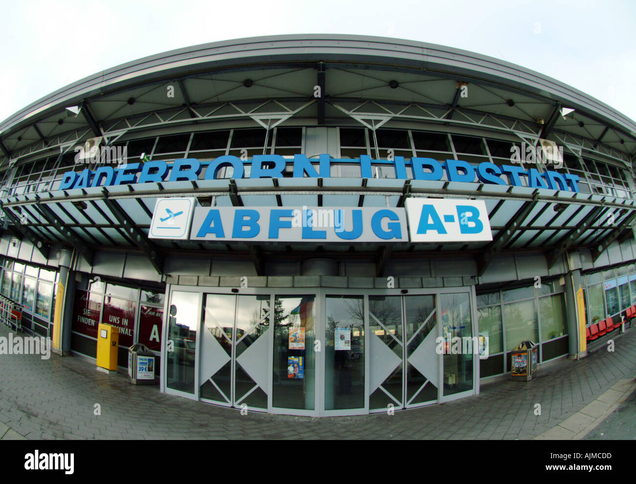 Paderborn-Lippstadt Airport Deutschland Stockfoto