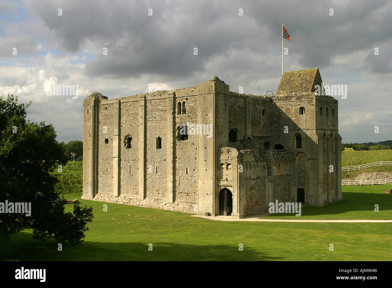 England-Castle Rising Stockfoto