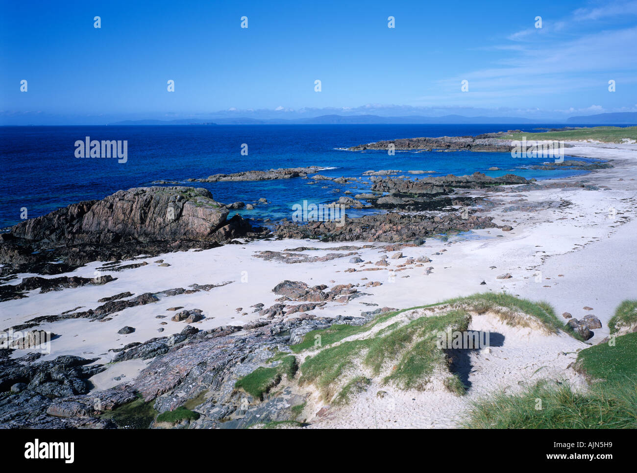 North Coast von Iona, Argyll, Schottland, UK Stockfoto