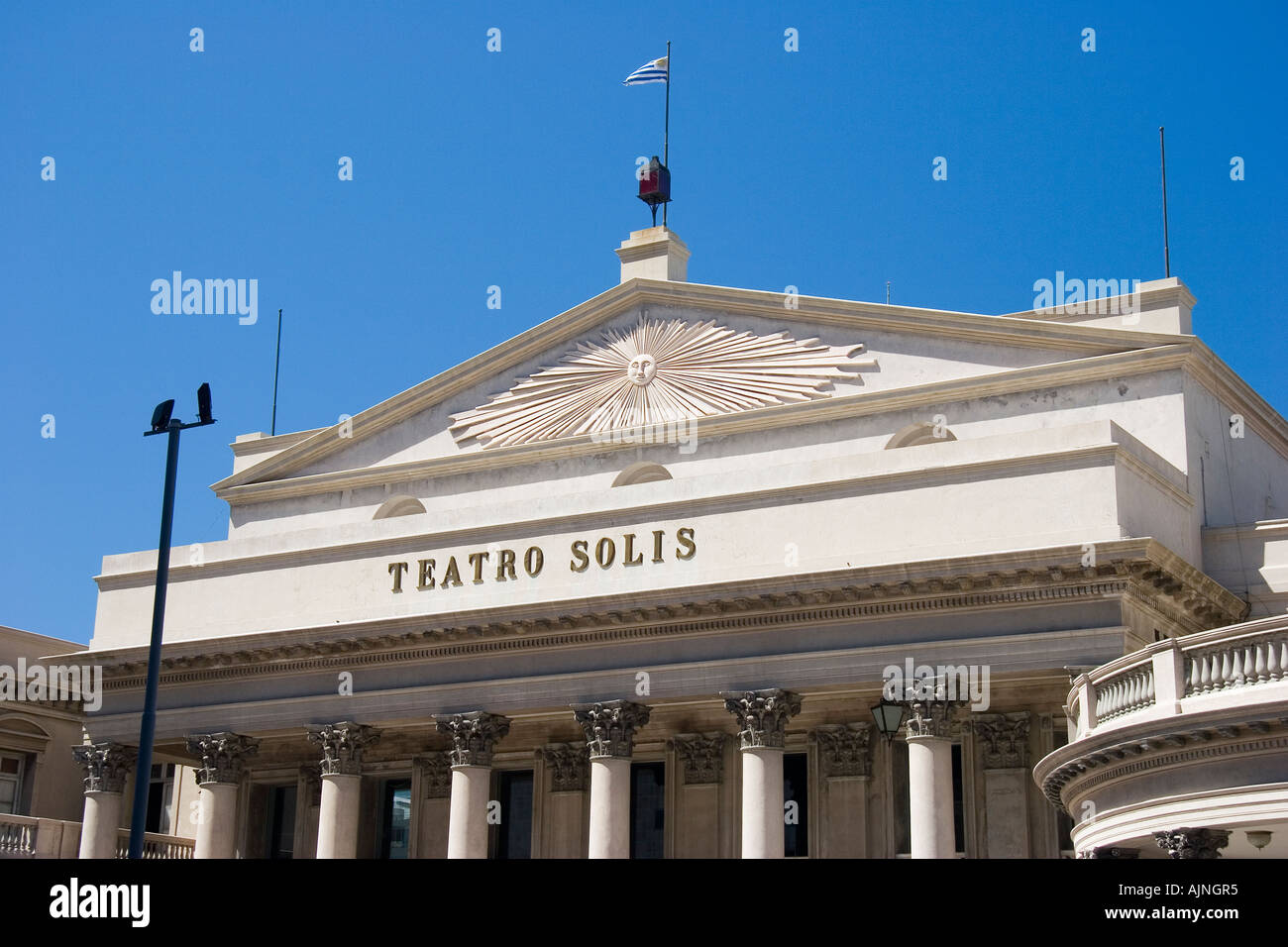 Teatro Solis Theater. Montevideo, Uruguay. Stockfoto