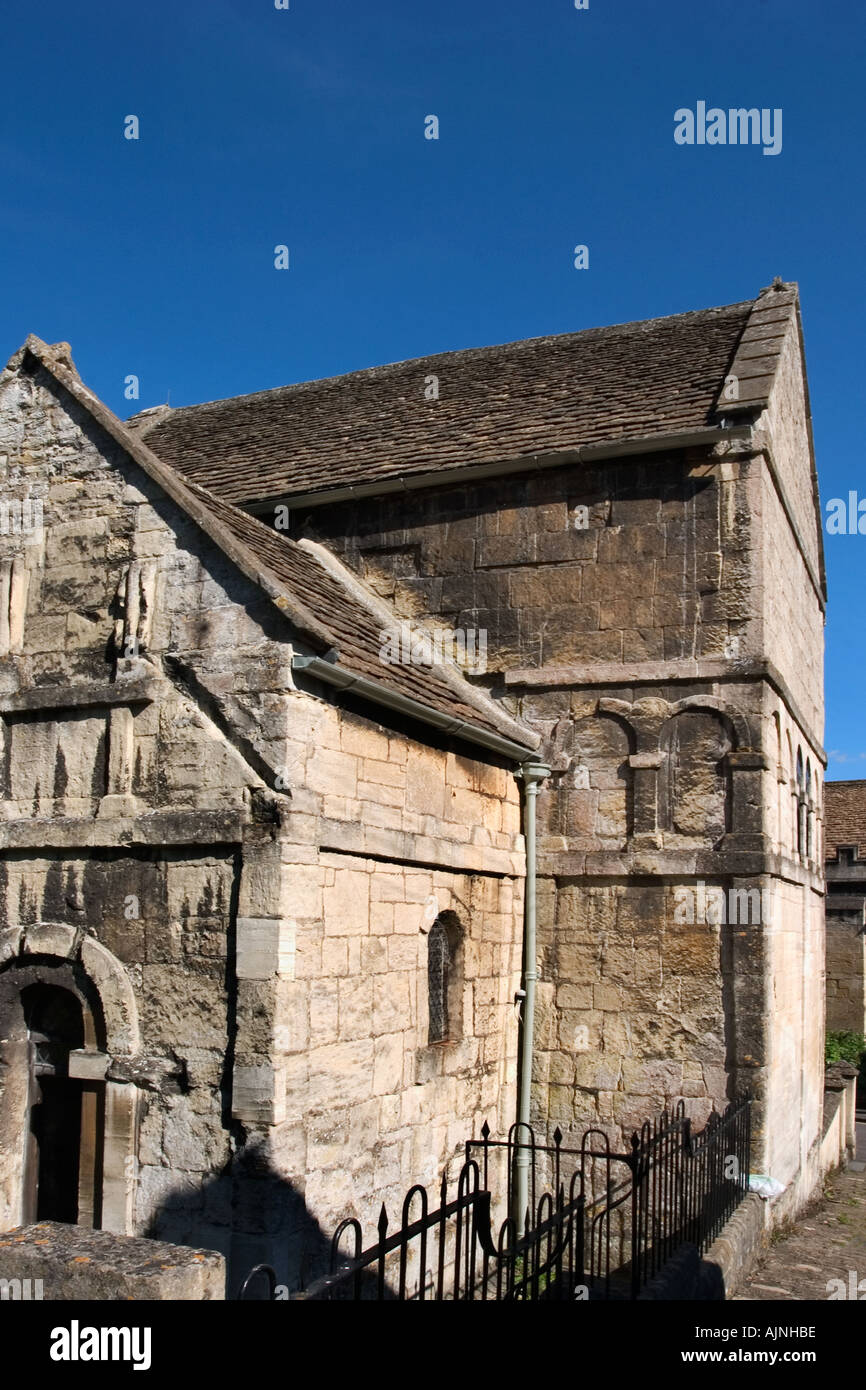 Die Anglo Saxon Kirche der St. Laurence Bradford on Avon Wiltshire England Stockfoto