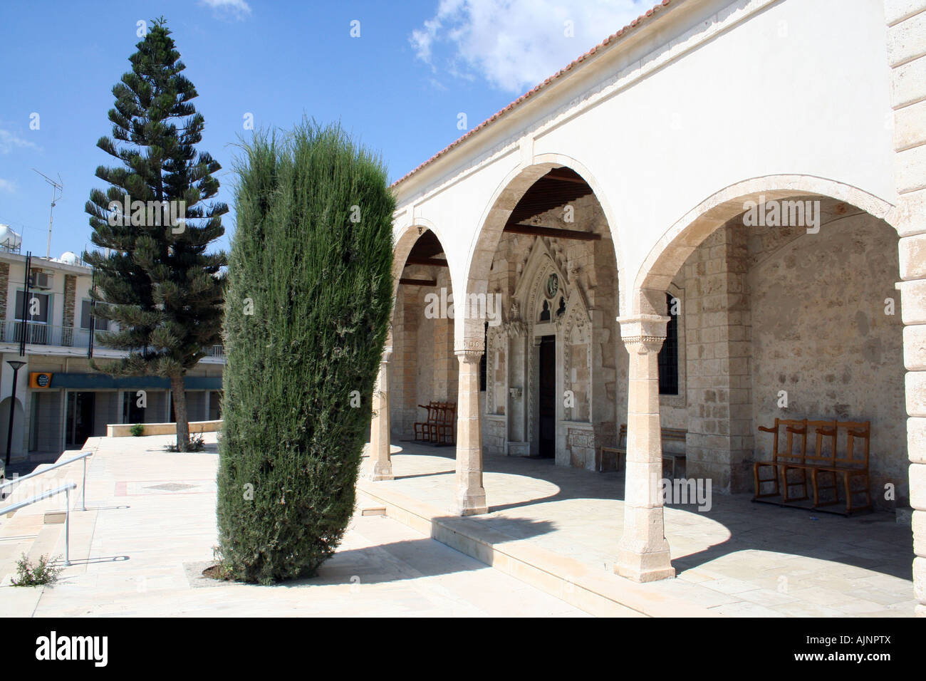 Traditionellen zypriotischen, Haus, Larnaca, Zypern. Stockfoto
