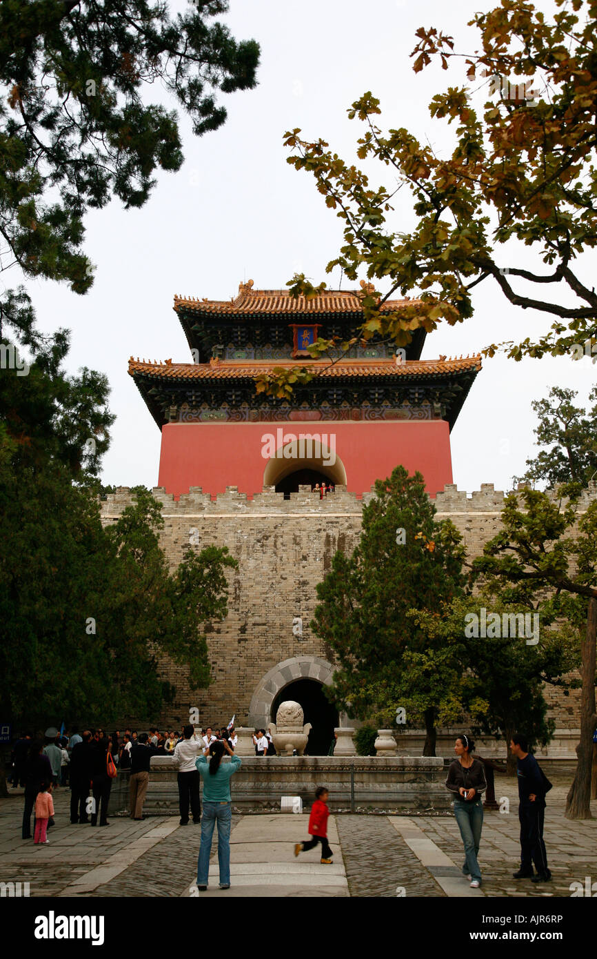 Ming Gräber Peking Bezirk China Stockfoto