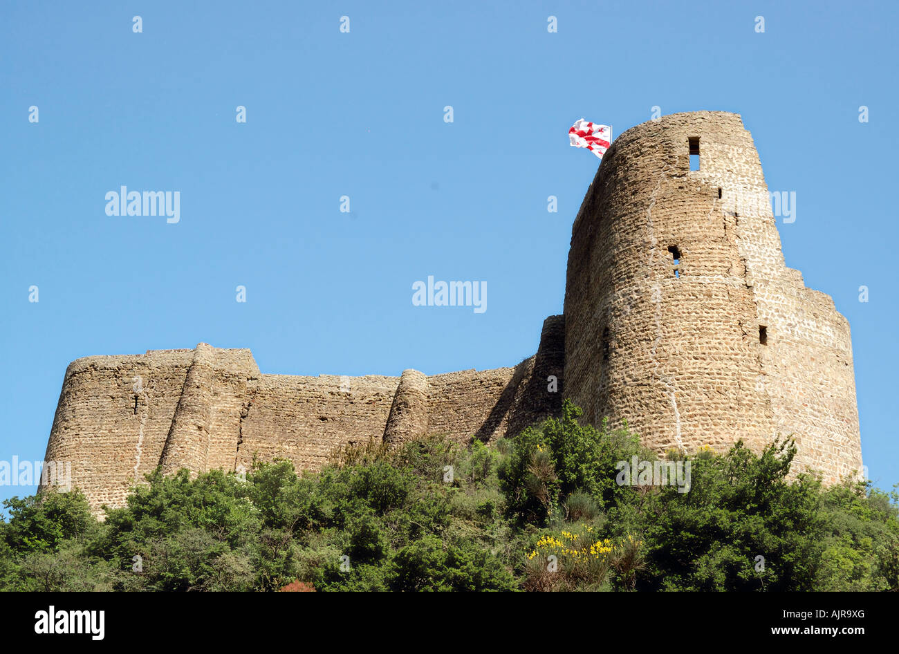 Alte georgische Fort Stockfoto