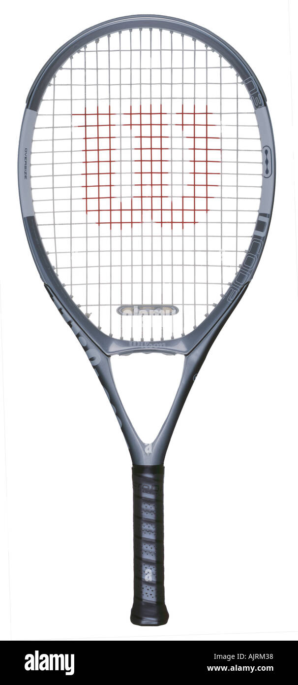 Wilson Tennisschläger Stockfoto