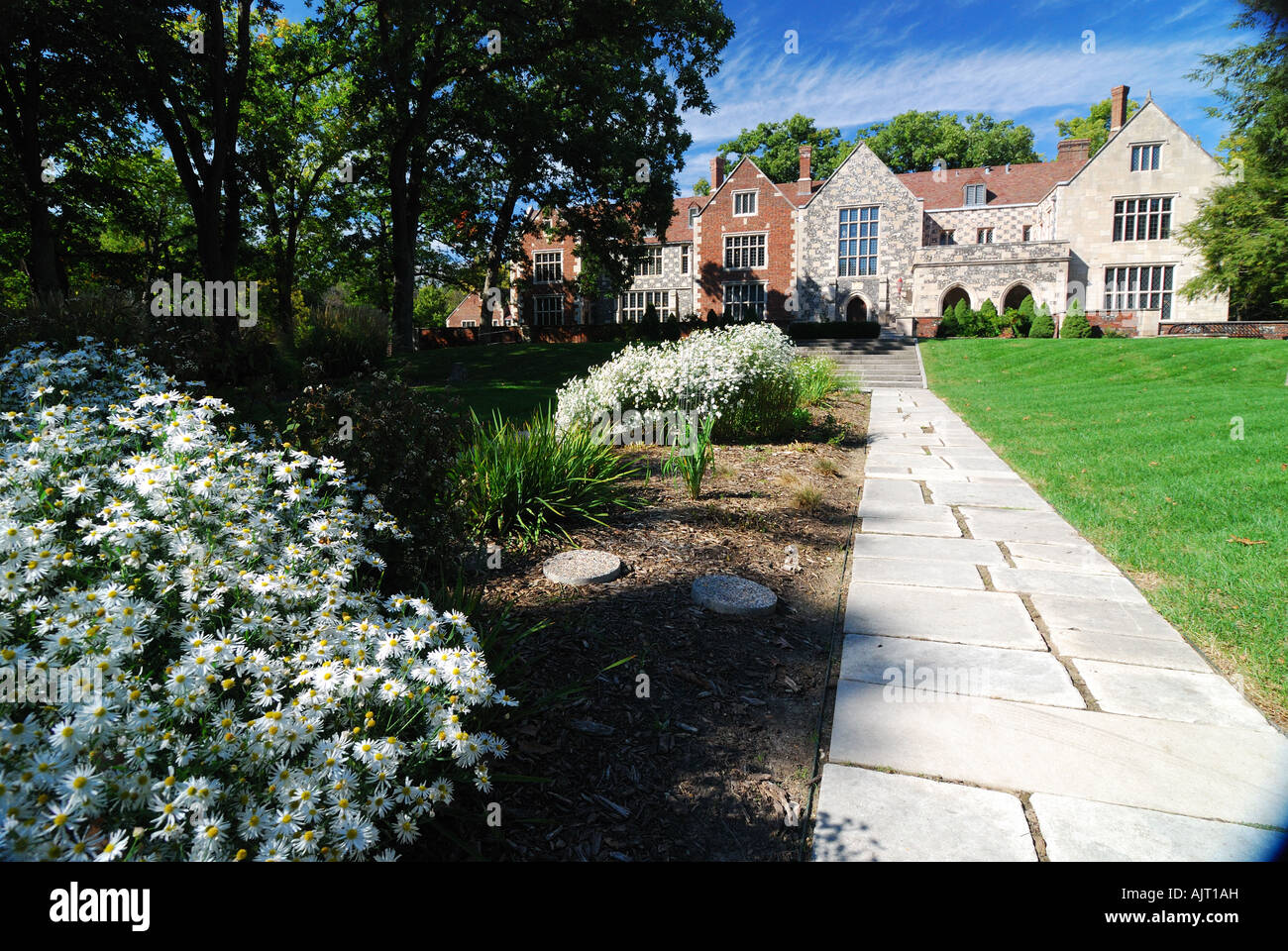 Salisbury House Des Moines Iowa 42 Zimmer Herrenhaus modelliert nach des Königs Haus in Salisbury England Stockfoto