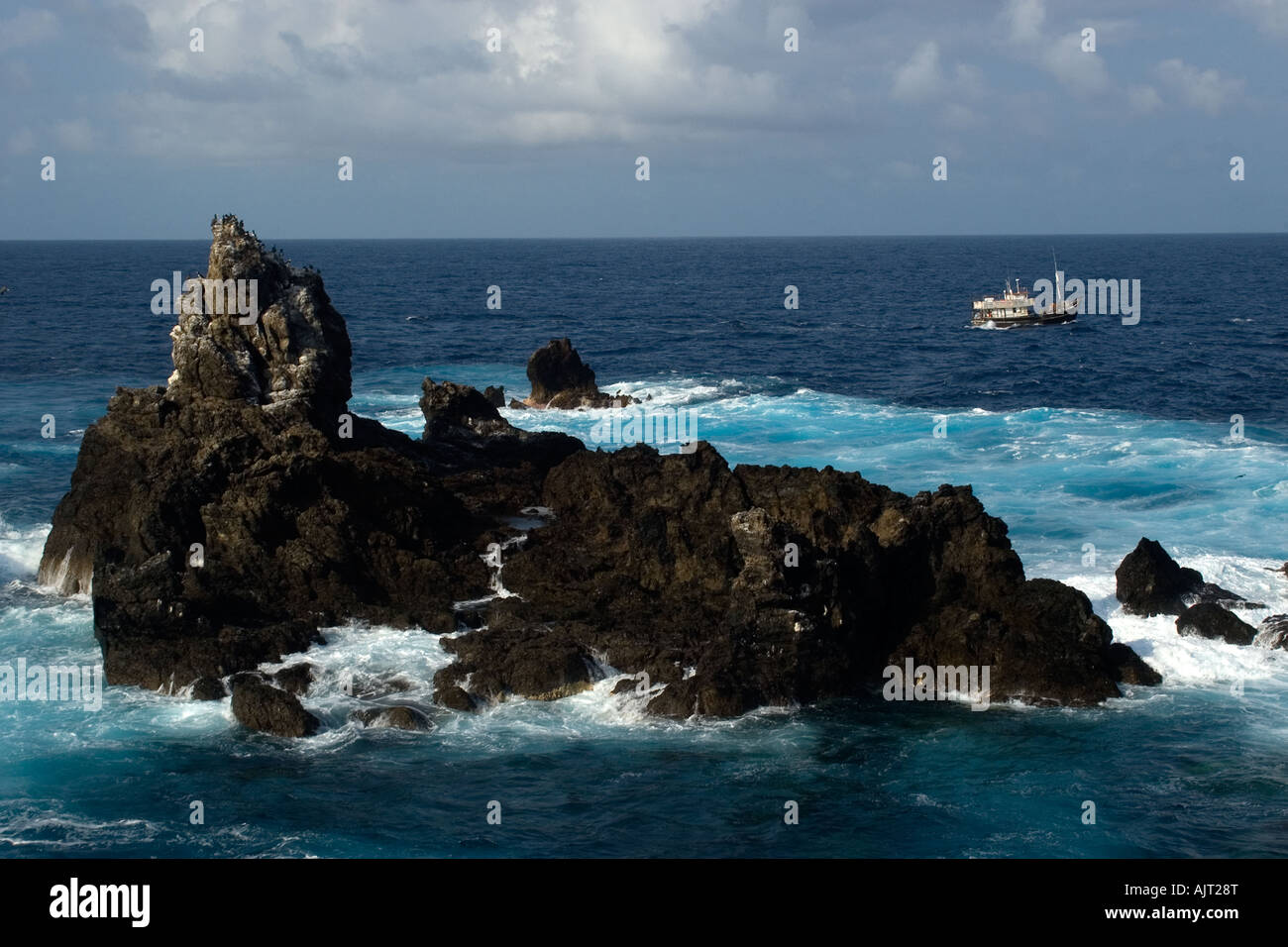 Nordeste Inselchen St. Peter und St. Paul s rockt Atlantik Brasilien Stockfoto