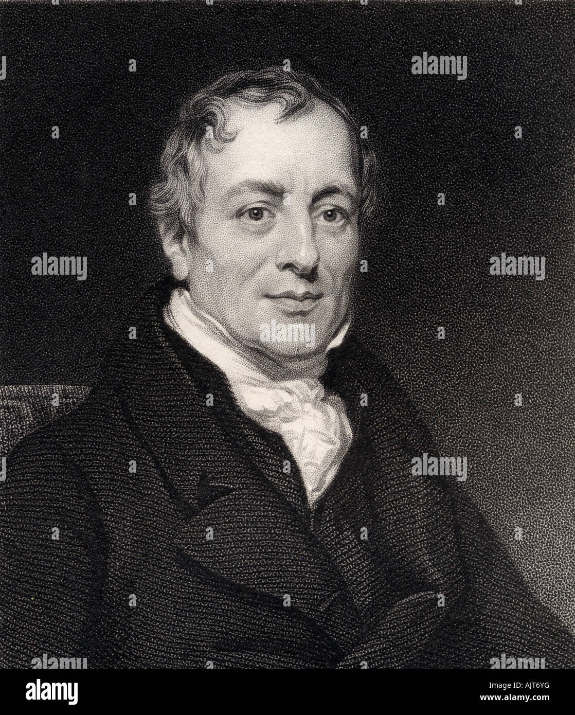 David Ricardo, 1772 - 1823. Englischer politischer Ökonom Stockfoto