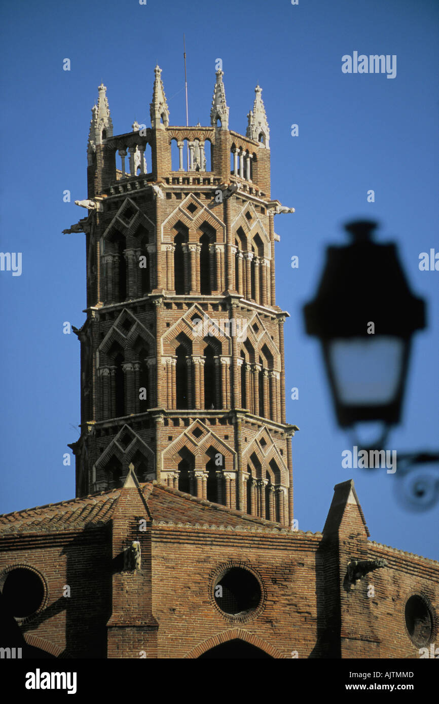 Frankreich Languedoc Toulouse Couvent des Jacobins Kloster Stockfoto