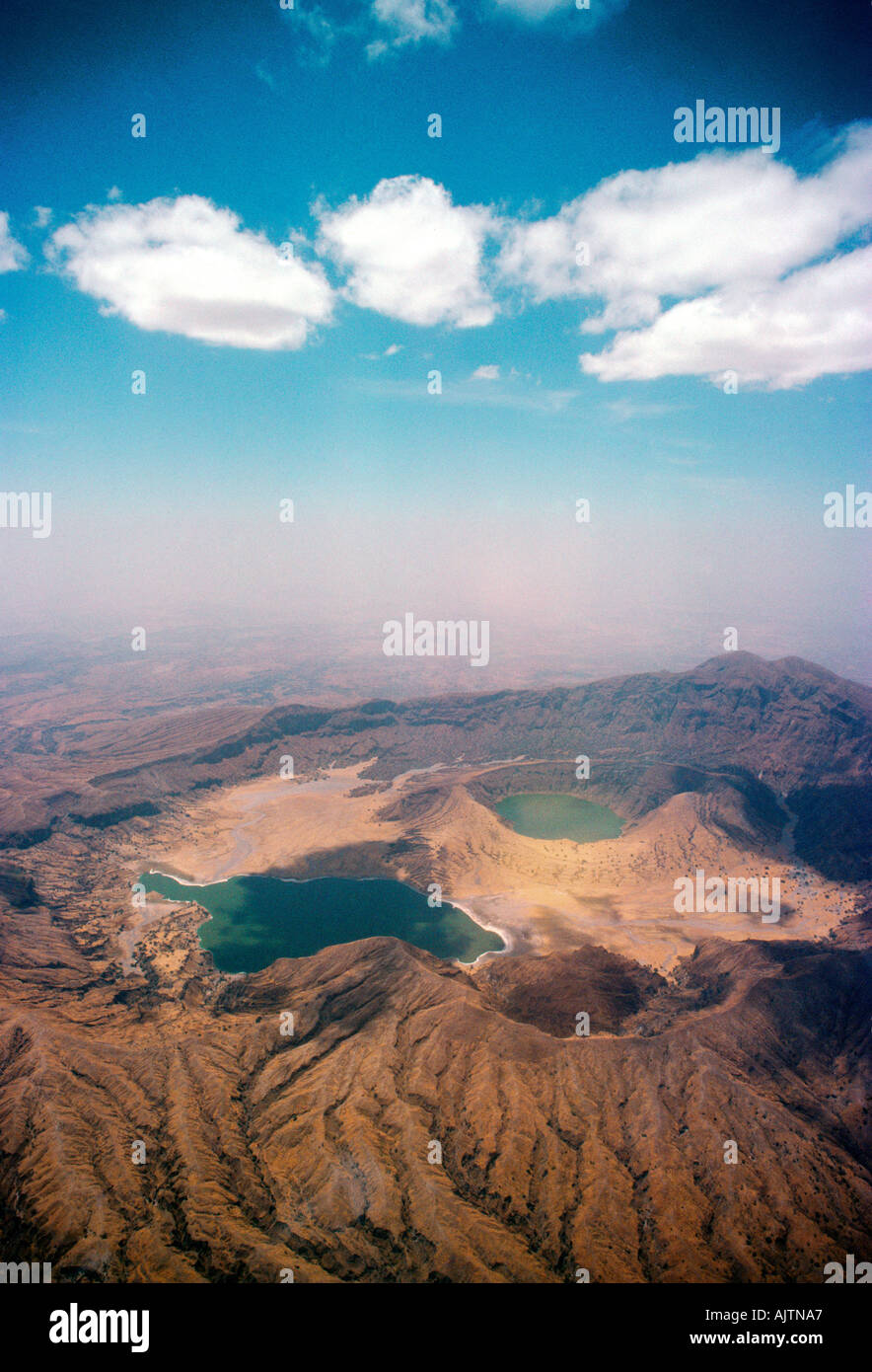Jebel Marra Sudan Deriba Caldera aus der Luft viertgrößter Vulkan der Welt Stockfoto