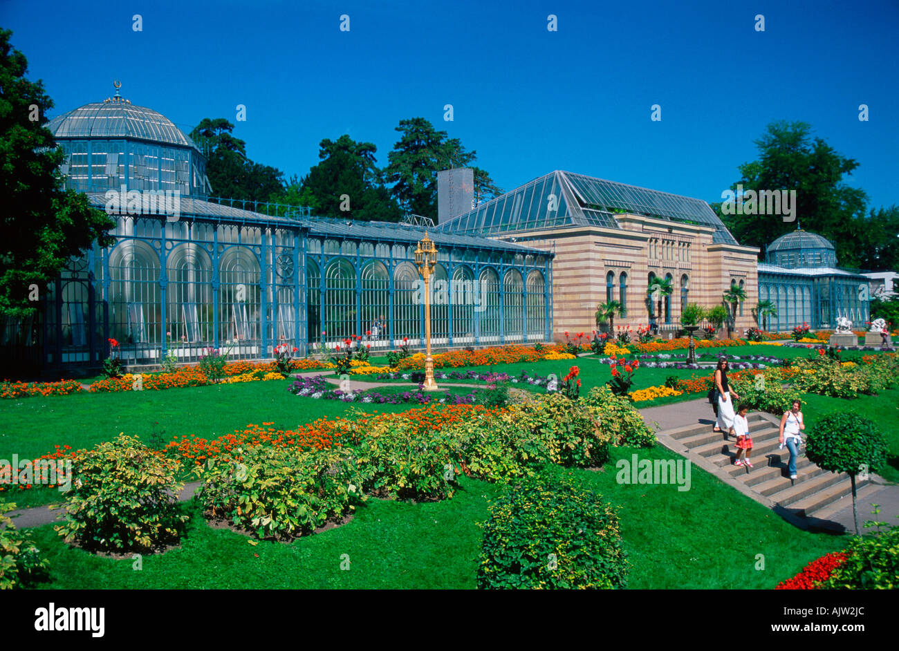 Wilhelma / Stuttgart Stockfoto