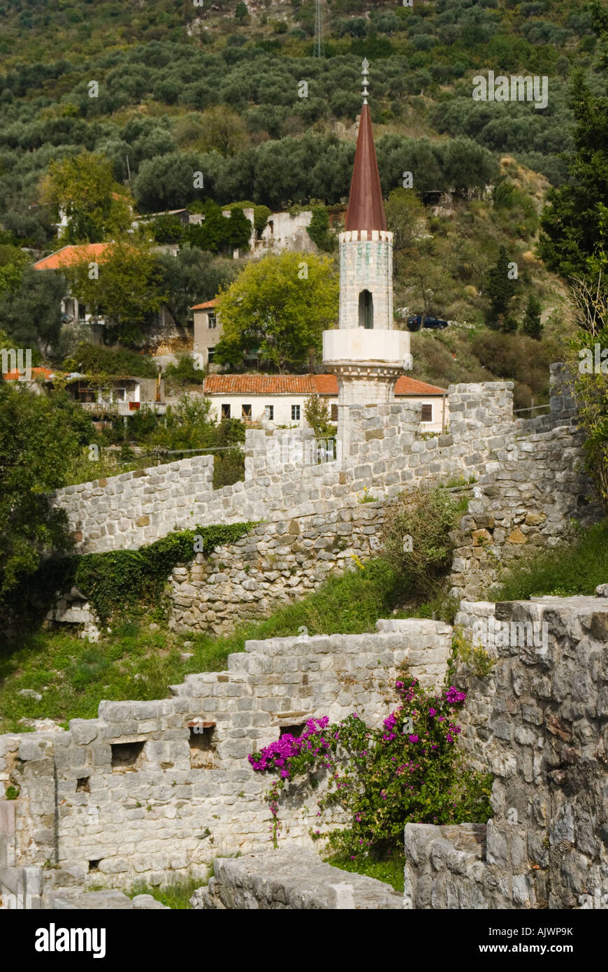 Stari Grad (alte Stadt), Bar, Montenegro Stockfoto
