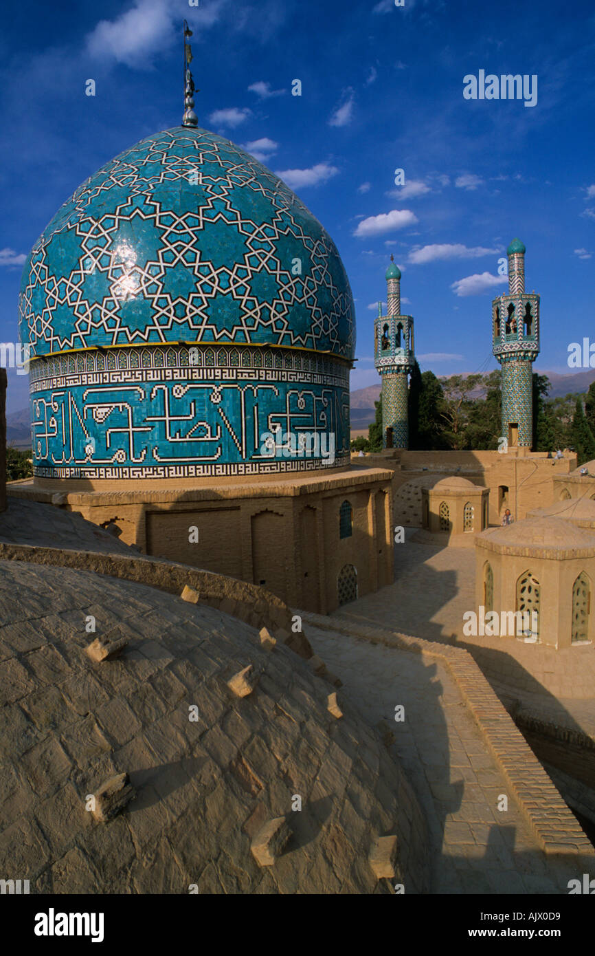 Iran Mahan Grab des Sufi-Derwisch Nematollah Vali Stockfoto