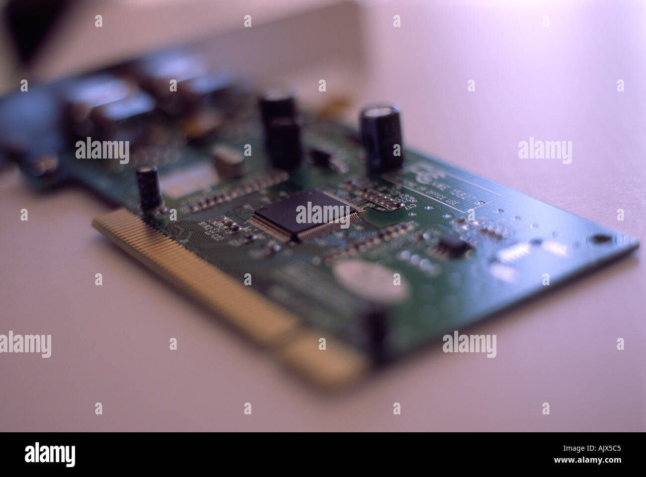 Computer-PCI-Karte Stockfoto