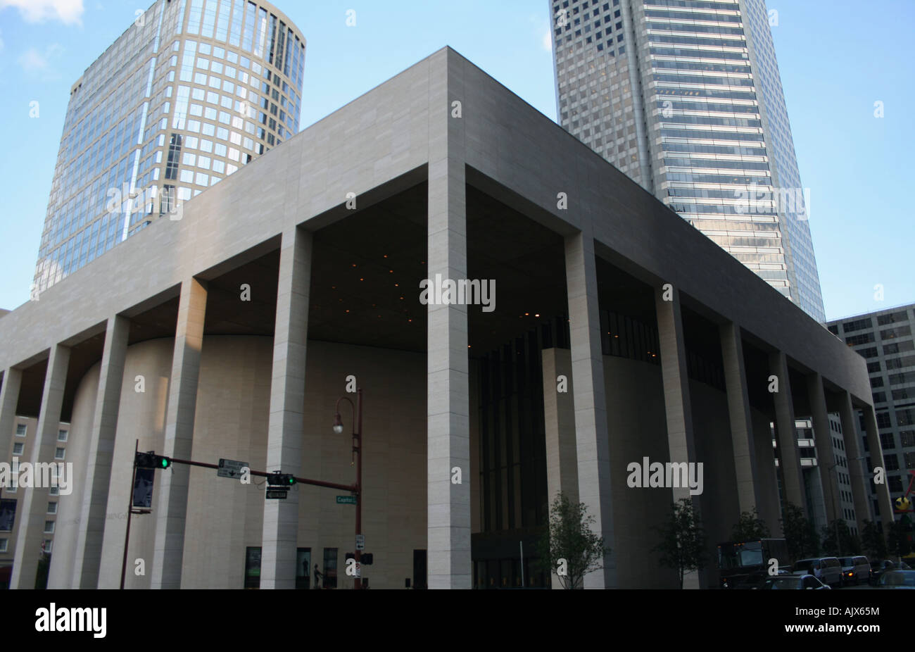 Jesse H Jones Hall für darstellende Künste Houston Texas November 2007 Stockfoto