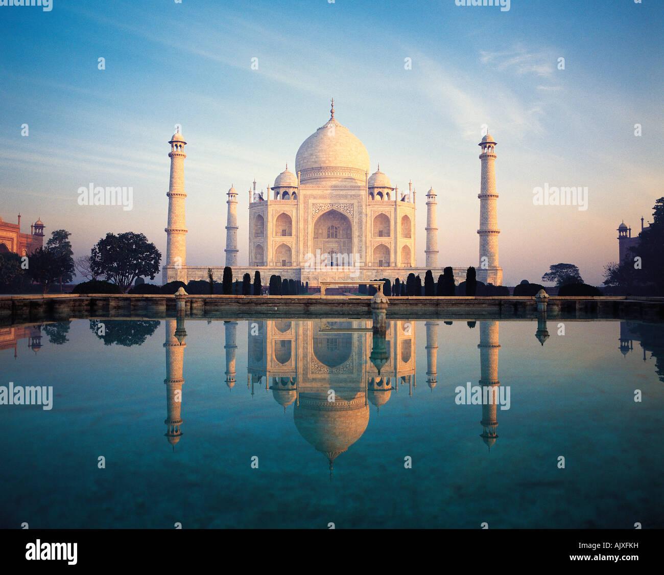 Indien. Uttar Pradesh. Agra. Taj Mahal. Stockfoto
