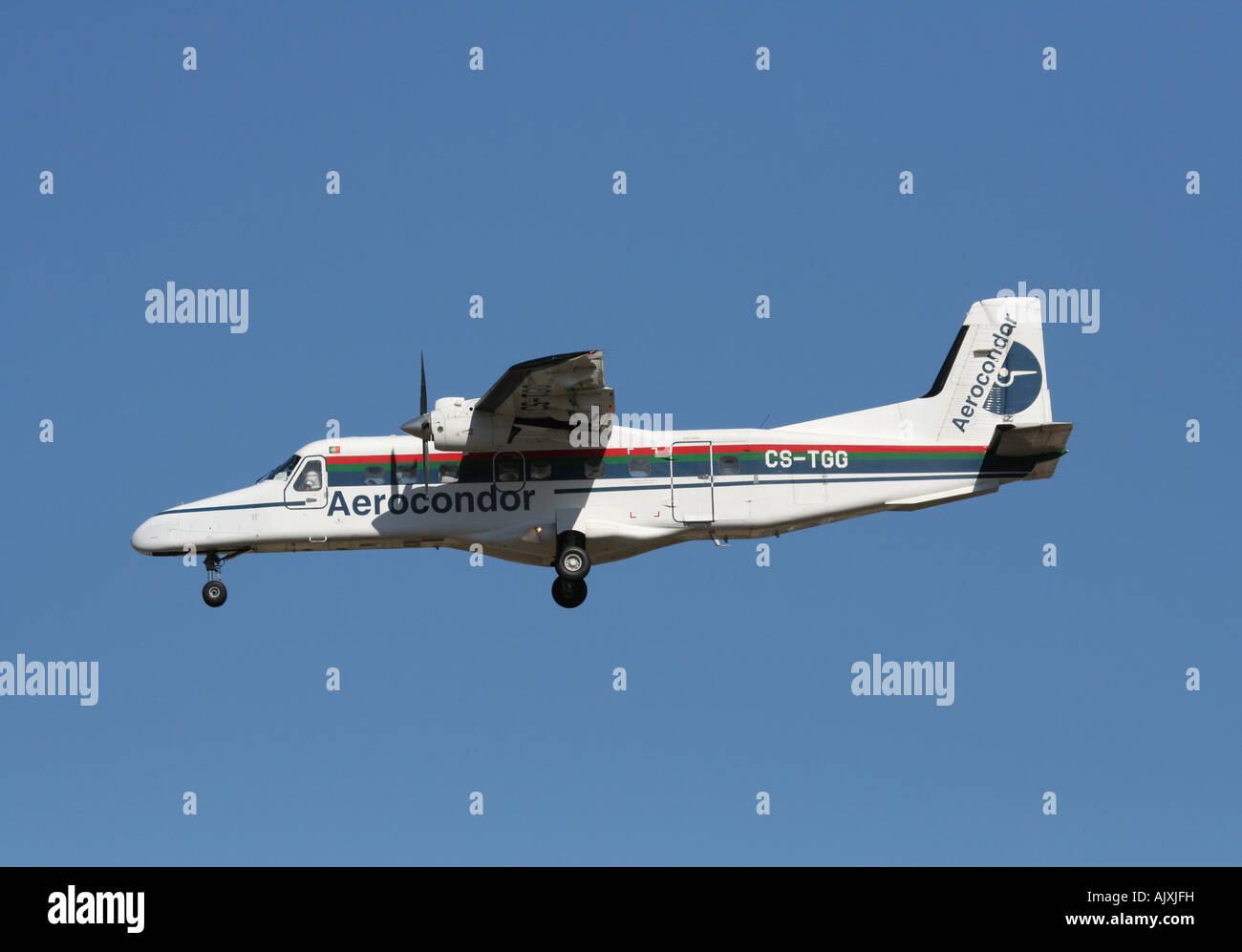 Aerocondor Dornier 228-202K Turboprop Commuter Flugzeug Stockfoto