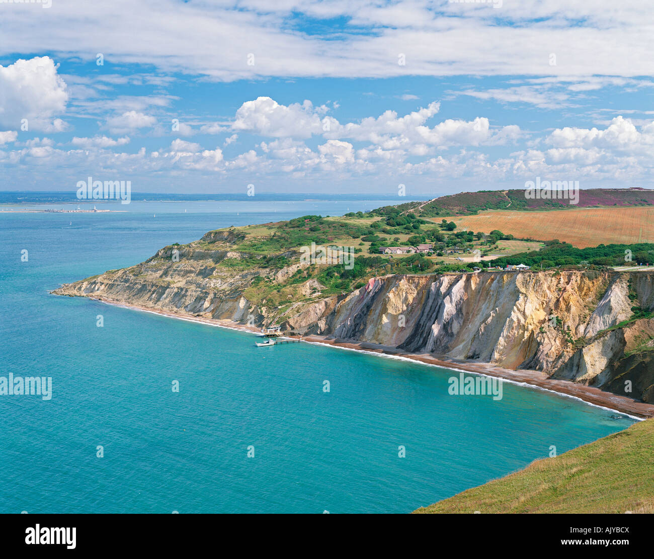 GB-ISLE OF WIGHT ALUM BAY Stockfoto