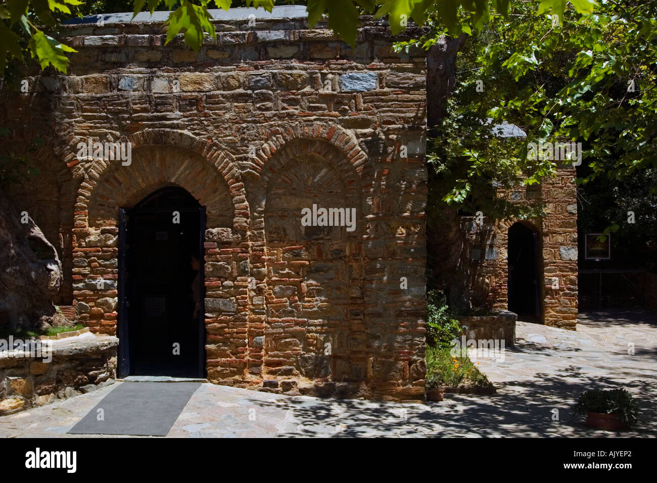 Haus Der Mutter Maria Selcuk Turkei Stockfoto Bild 8477153 Alamy