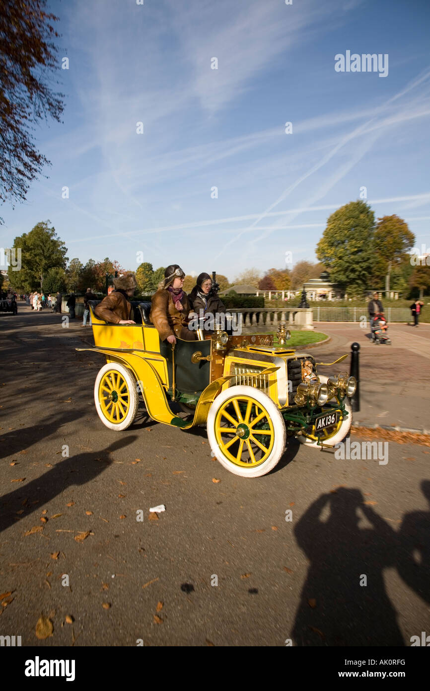 London to Brighton Veteran Car Run 2007 Stockfoto