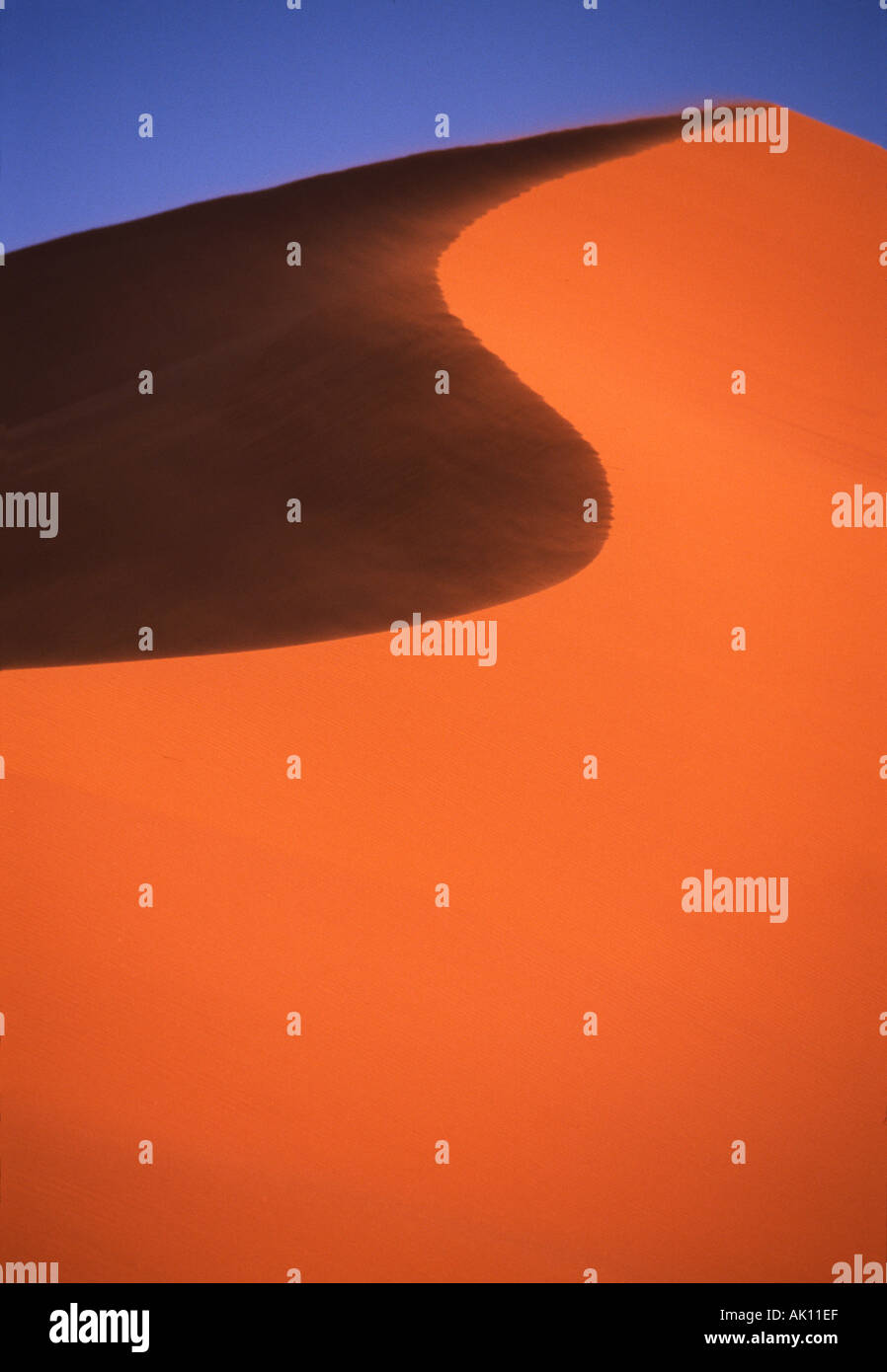 Sanddünen Soussevlei Namibia Stockfoto