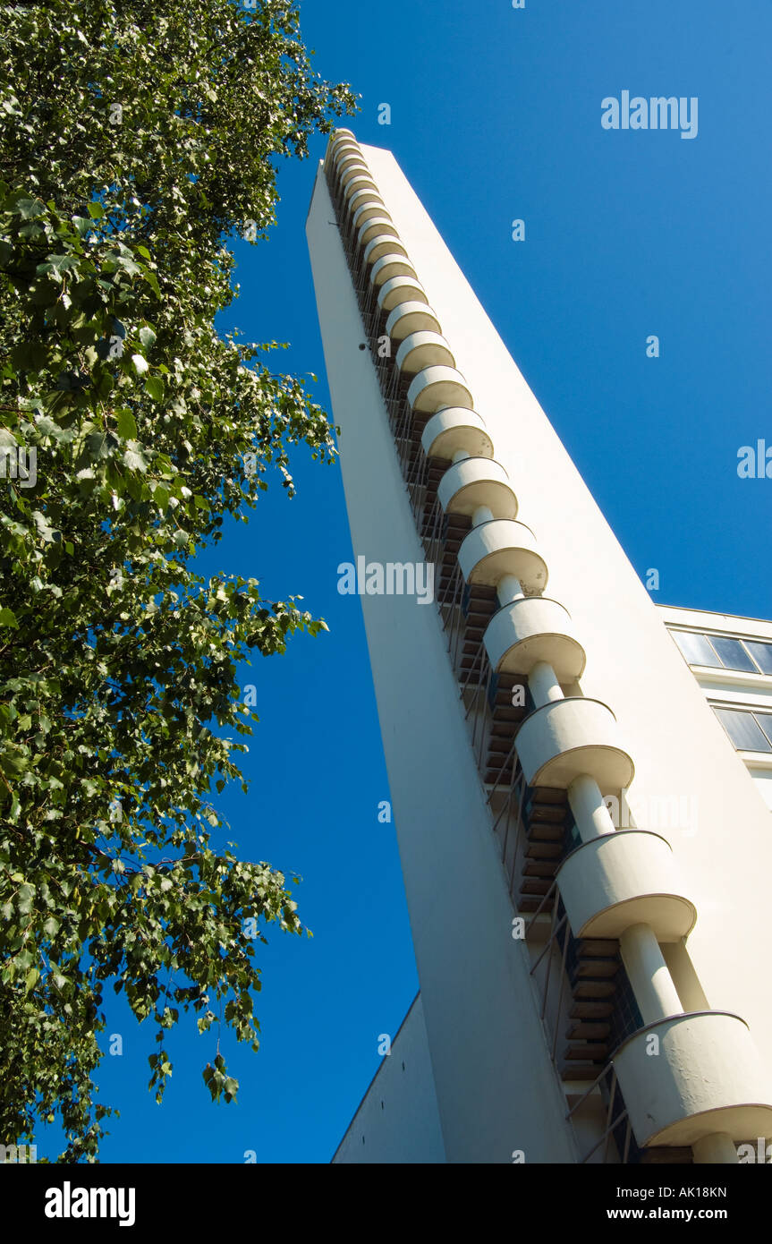 Turm des Olympiastadions in Helsinki Finnland Stockfoto